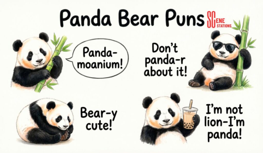 Panda Bear Puns