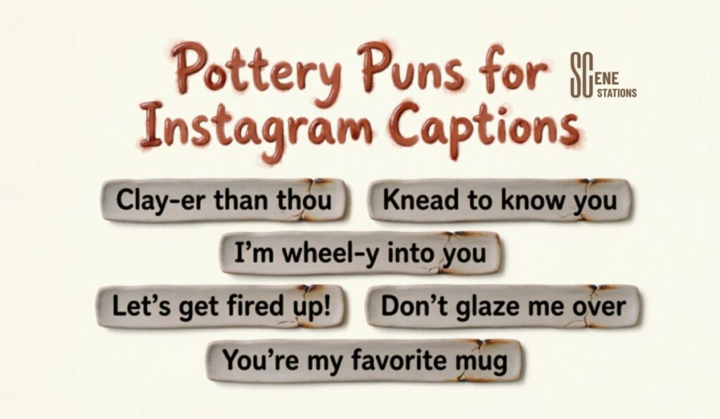 Pottery Puns for Instagram Captions