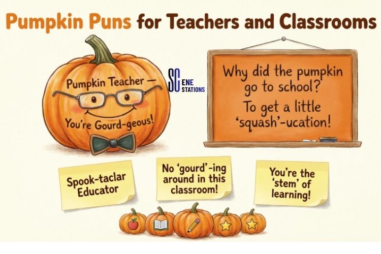 Pumpkin Puns for Teachers and Classrooms
