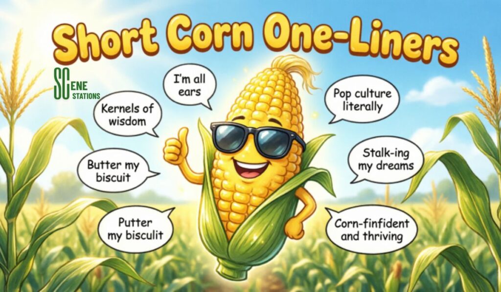 Short Corn One-Liners for Captions