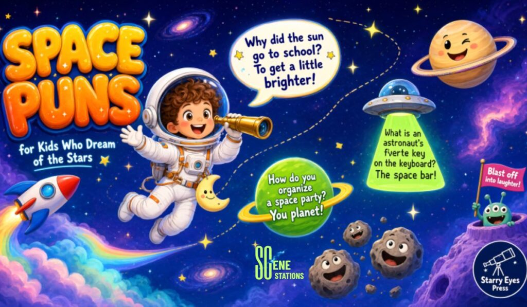 Space Puns for Kids Who Dream of the Stars