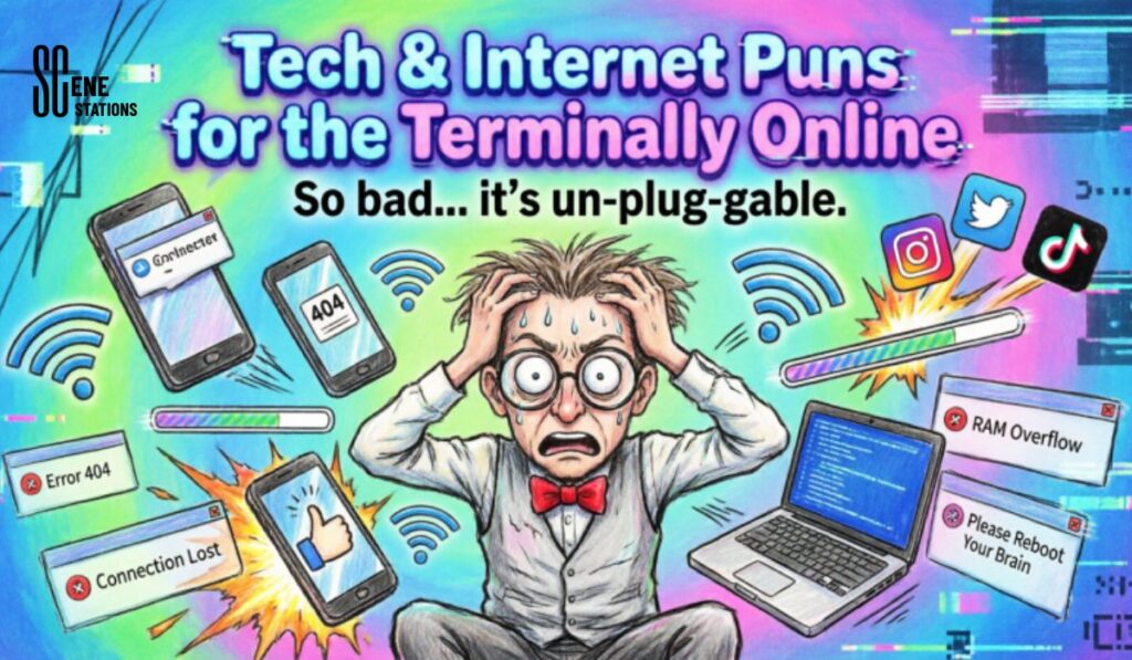 Tech & Internet Puns for the Terminally Online