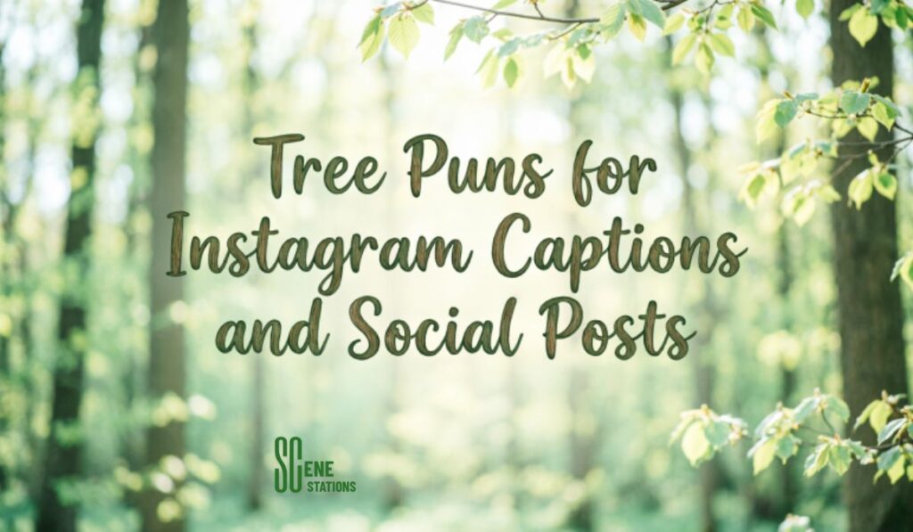 Tree Puns for Instagram Captions and Social Posts