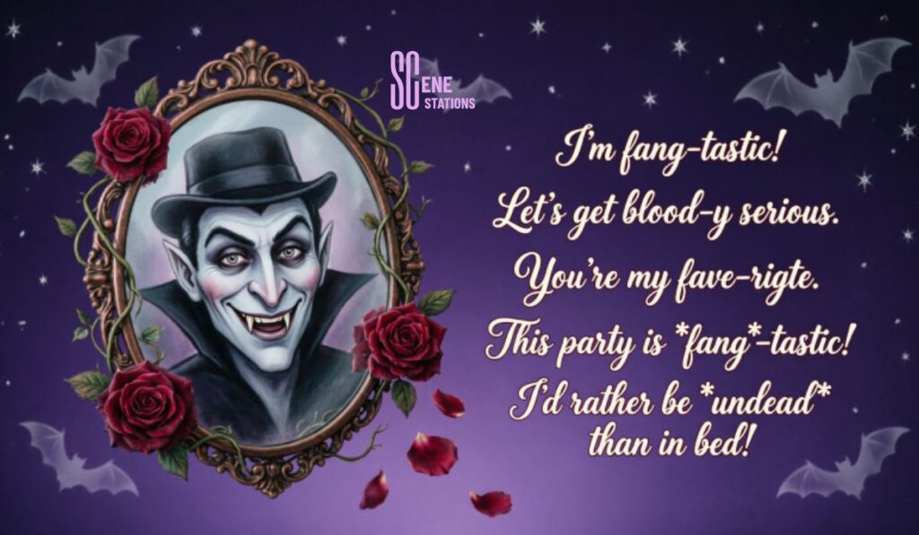 Vampire Puns for Instagram Captions