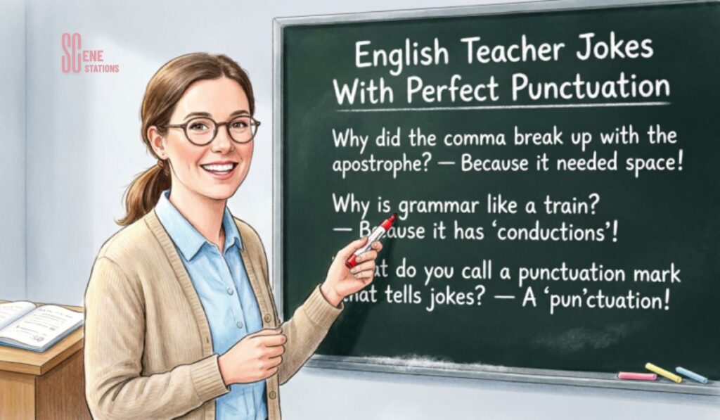 English Teacher Jokes With Perfect Punctuation
