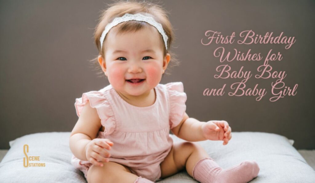 First Birthday Wishes for Baby Boy and Baby Girl