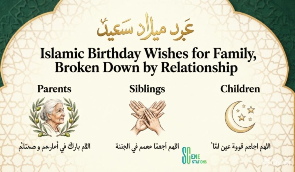 Islamic Birthday Wishes for Family, Broken Down by Relationship