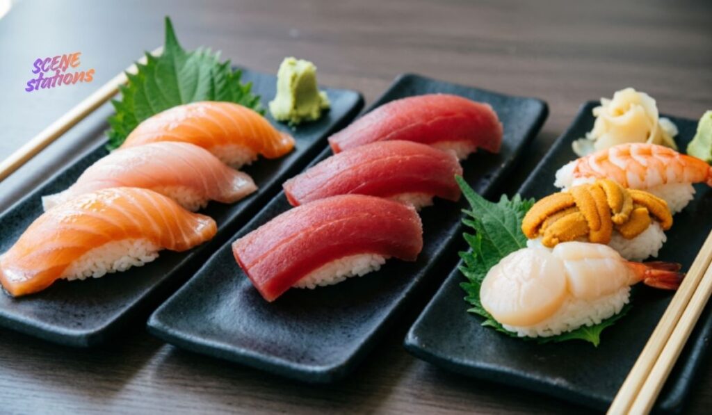 Salmon, Tuna and Seafood Sushi Puns