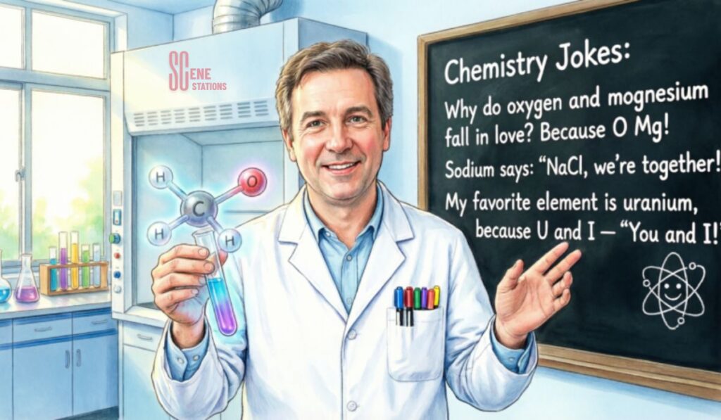 Science Teacher Jokes With Real Chemistry