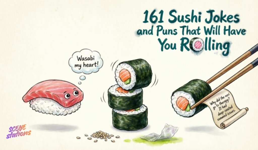 161 Sushi Jokes and Puns